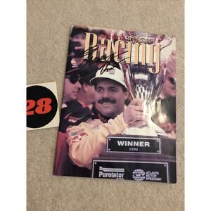 ERNIE IRVAN AUTOGRAPHED SIGNED OCTOBER 1994 BECKETT RACING NASCAR PHOTO MAGAZINE